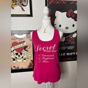 Victoria’s Secret Hot Pink Tank Top